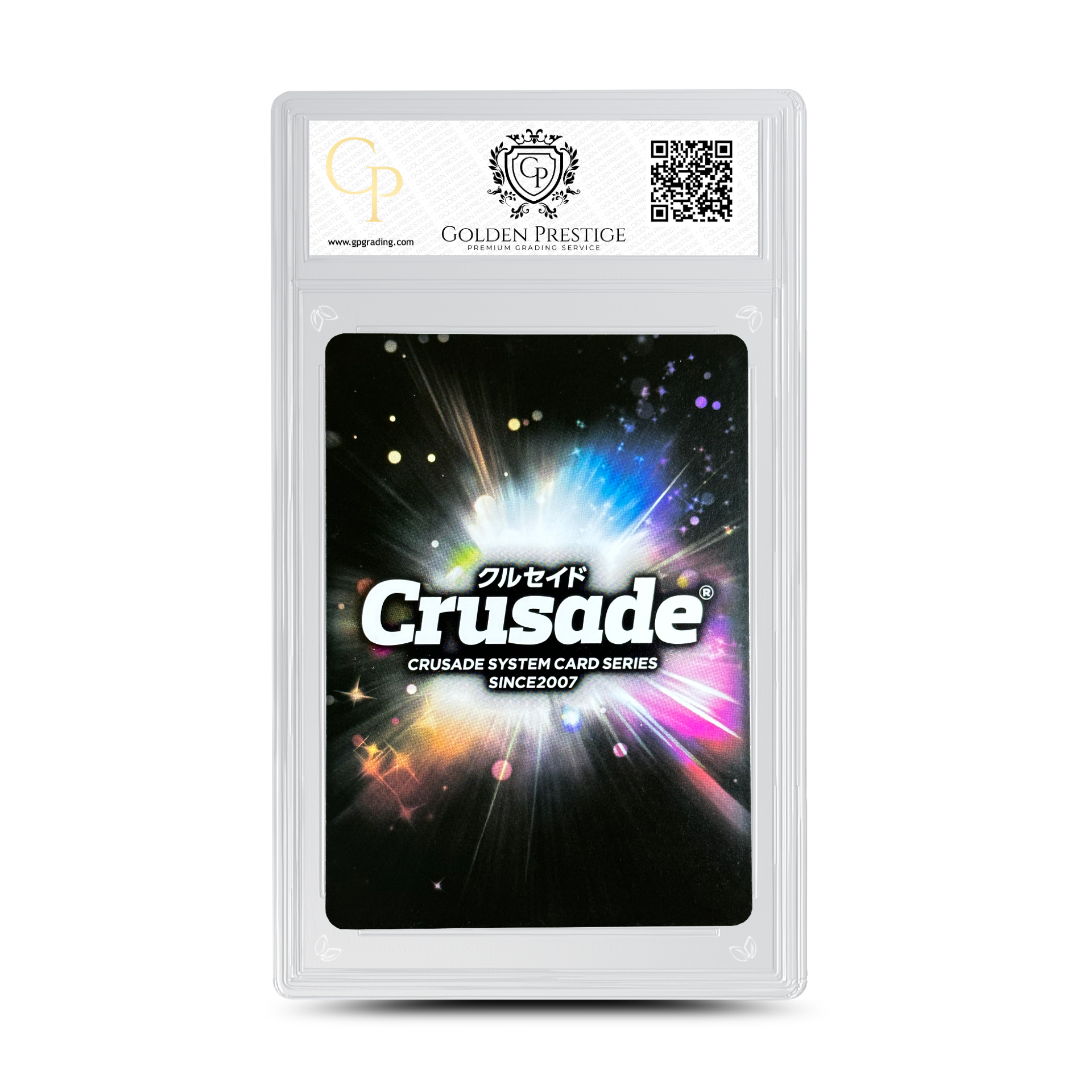 BANDAI CRUSADE CARD GAME SKY HIGH & ORIGAMI CYCLONE JPN U-162 UNIT SUNRISE CRUSADE TIGER & BUNNY GRADED 9.5 GP